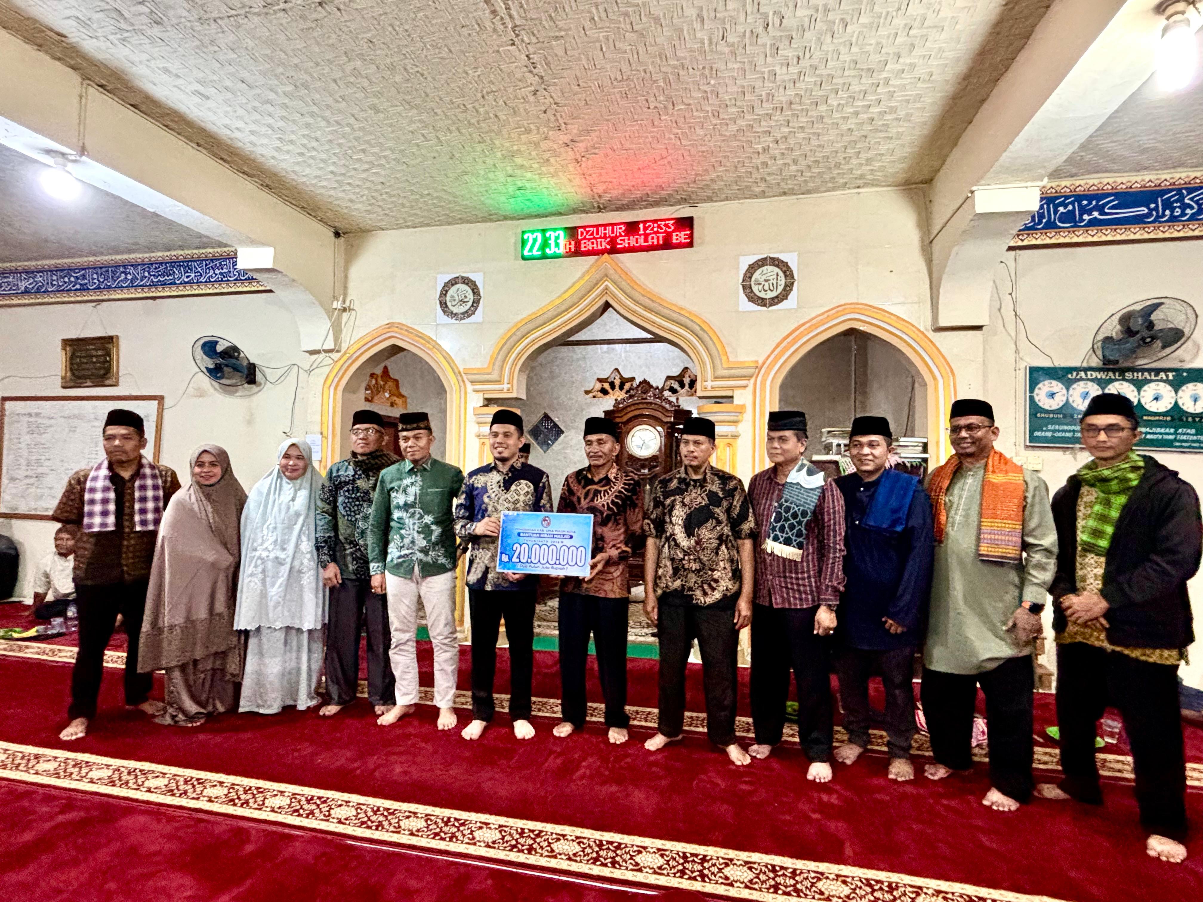 nagari-pilubang-sambut-kunjungan-tim-safari-ramadan-kabupaten-lima-puluh-kota